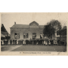 15 - Ferrière-la-Grande (Nord) - Ecole de Filles.