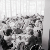 Sanatorium des étudiantes : Vence : Réfectoire : Dessert et café
