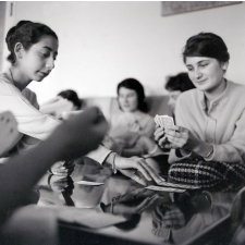 Sanatorium des étudiantes : Vence : Salon : Coin des bridgeuses