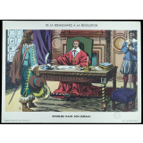Tableaux muraux. N°20- Richelieu dans son bureau. N°24- Première réunion des États-Généraux.
