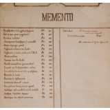 Memento pour le prêt de livres. 