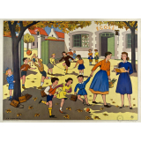 Tableau d'élocution. La rentrée. Les vendanges.