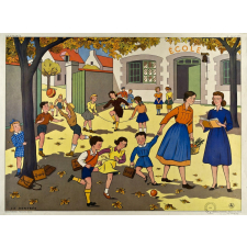 Tableau d'élocution. La rentrée. Les vendanges.