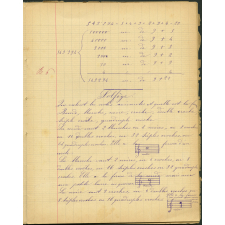 Cahier journalier / Pensionnat St Joseph à Formerie (Oise).