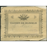 Cahier de musique.