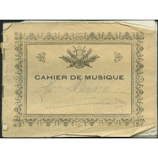 Cahier de musique.