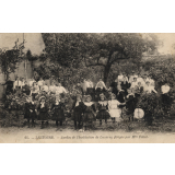 25 - Lectoure - Jardin de l'Institution de Luzarey dirigée par Mme Follet.