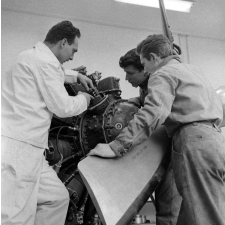 Centre d'instruction et de perfectionnement d'Air France : Cours pratique : Mécanique sur moteur d'avion