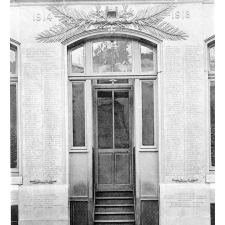 Chambre de Commerce de Paris - Ecole Commerciale, 39 Avenue Trudaine. 1938-1939. 