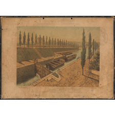 Tableaux géographiques : Le canal : L'écluse