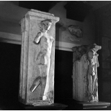 Musée des Antiquités nationales, Saint-Germain-en-Laye : balustrade en terre cuite, époque romaine