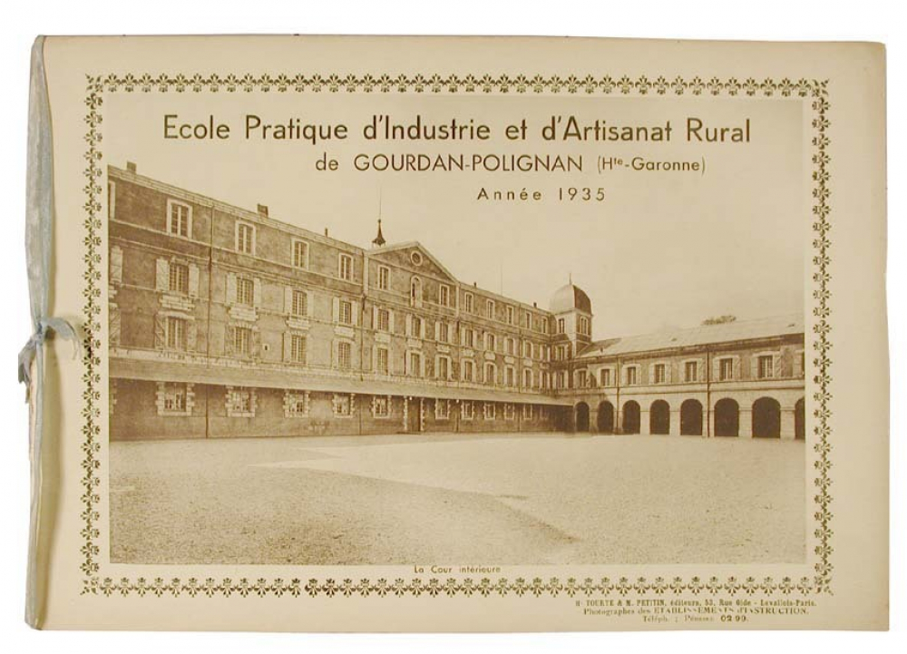 Ecole Pratique d'Industrie et d'Artisanat Rural - Gourdan-Polignan. (Haute-Garonne) - Juin 1935. 