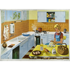 Tableau d'élocution : 3-la cuisine. 4-la maison de Jean en automne.
