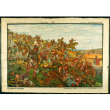 Tableau mural. Clovis à Tolbiac.