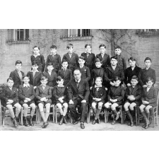 Ecole de l'Immaculée-Conception - Caousou. (Haute-Garonne). 1934-1935.
