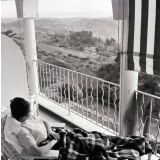 Sanatorium des étudiantes : Vence : Galerie de cure : Vue sur Saint Paul de Vence