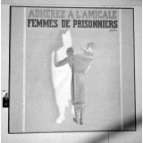 Exposition I.P.N. : inauguration officielle. Affiche réalisée par Paul Colin pour l'Amicale des Femmes de Prisonniers.