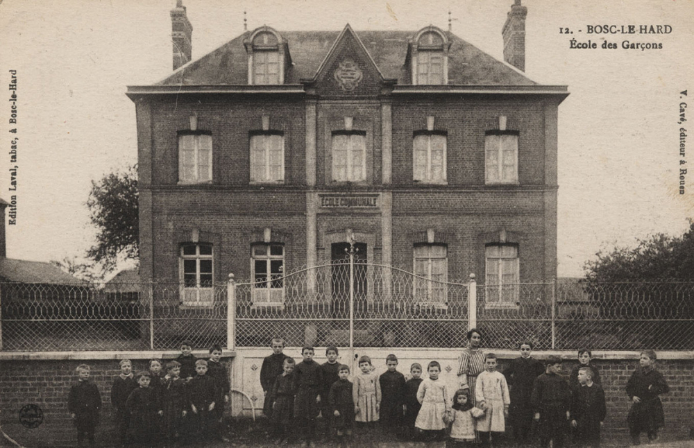 12 - Bosc-le-Hard - Ecole des Garçons.