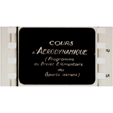 Cours d'aérodynamique.
