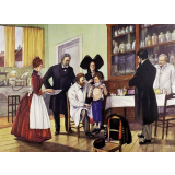 Tableaux muraux. Tableaux d'histoire C.E. : 65- Brazza et l'exploration du Congo. 66- Pasteur.