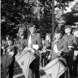 Prytanée de La Flèche : la fanfare : les tambours