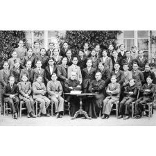 Institution Saint-Joseph (Ancien Petit Séminaire de Tréguier). Lannion. (Côte-d'Armor). 1937-1938.