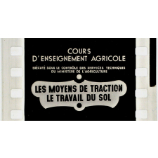 Les Moyens de traction. Le travail du sol.