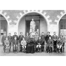 Institution St-Joseph - Fondée en 1543. Ancenis. (Loire - Atlantique). 1940-1941.
