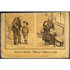 La Morale par l'exemple. N°3- Les grands-parents : Celui qui ne répond pas à l'affection par l'affection est un ingrat.
