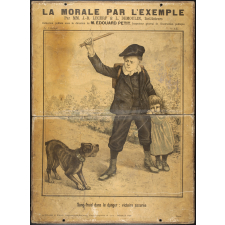 La Morale par l'exemple. N°15- Le Courage : Sang-froid dans le danger, victoire assurée.