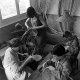 Institut médico pédagogique de Montlignon : Cours de vannerie