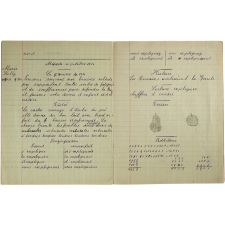 Cahier de roulement / Ecole de Quièvrecourt.