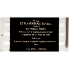 Le Blanchissage familial.
