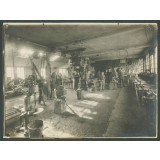 Institution St Joseph du Château de Mesnières : l'atelier fer.