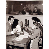 Enseignement audio-visuel. Lecture de documents pour la classe à la radio. Jean Deschamp et Monique Clerc.