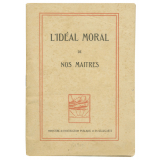 L'Idéal moral de nos maîtres.