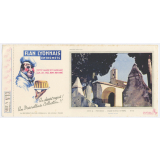 Buvard publicitaire. Chapelle Sainte-Anne de Saint-Tropez. Flan Lyonnais Entremets. Série A N°13. 