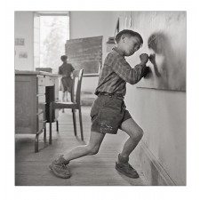 Ecole primaire : Elève au tableau