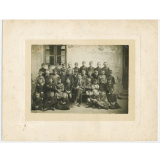 Ecole de St Ouen du Breuil : photo de classe.