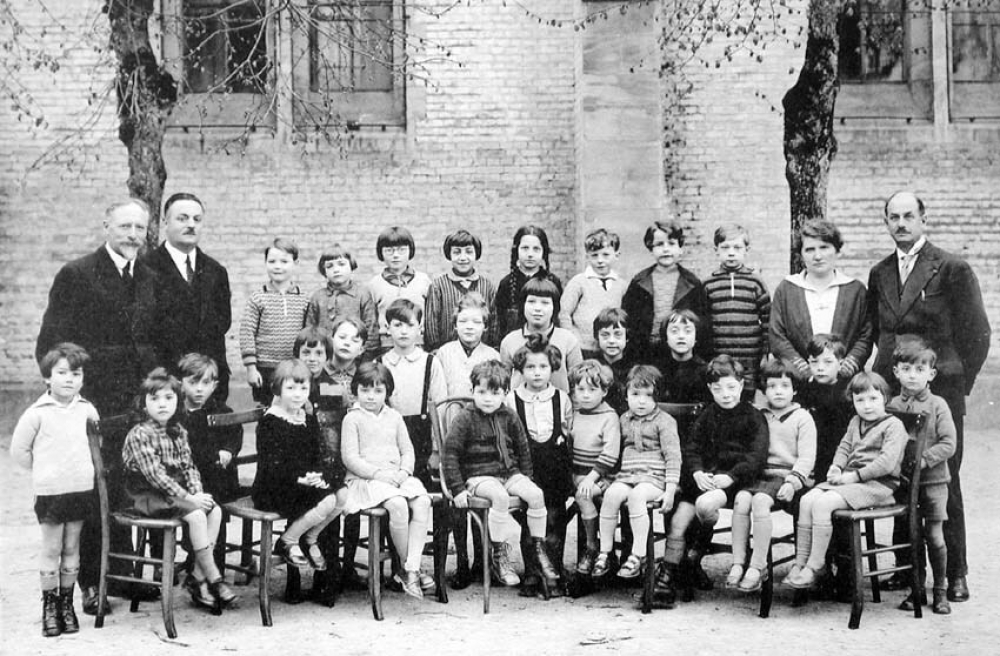 Collège Municipal et Ecole Primaire Supérieure de Garçons - St-Lô. Manche 1930 - 1931.