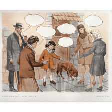 Le Langage spontané. Tableau 13- Le chien perdu. Tableau 14- La leçon d'astronomie.