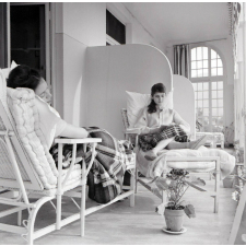 Sanatorium des étudiantes : Vence : Galerie de cure
