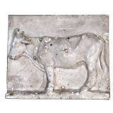 Bas-relief : boeuf.