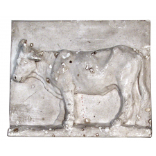 Bas-relief : boeuf.