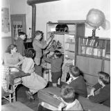 Coopératives scolaires : école du Bas-Rhin, l'appareil de projection