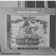 Exposition IPN, Londres : fleurs et plumes : Travaux d'élèves parisiens pour CAP