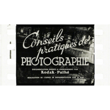 Conseils pratiques de photographie.