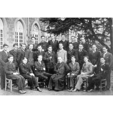 Institution Saint-Charles, Saint-Brieuc. (Côte d'Armor). 1936-1937.