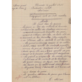 Cahier de roulement / Ecole de Quièvrecourt.