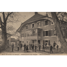 Ecole Nouvelle du Léman - Châtaignerie sur Coppet - Excursionnistes.